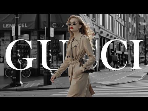 [AI 광고] GUCCI AI Advertisement "AI로 만든 구찌 광고"